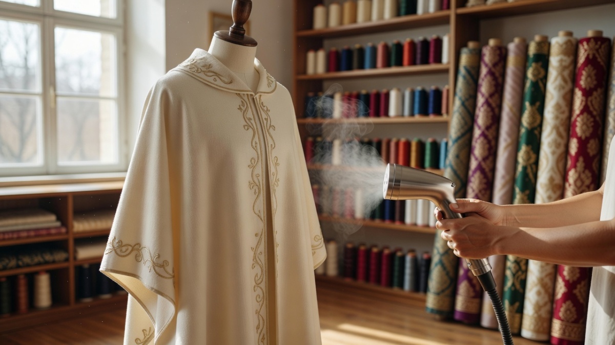 Que signifie le terme « vêtements liturgiques » et quels types d’habits comprend-il ?
